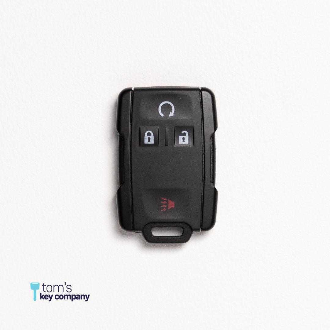 Keyless Entry Remote for Select Chevrolet & GMC Vehicles, 4 Button Remote FOB (GMRM-4TZ2RE-KIT) - Tom's Key Company