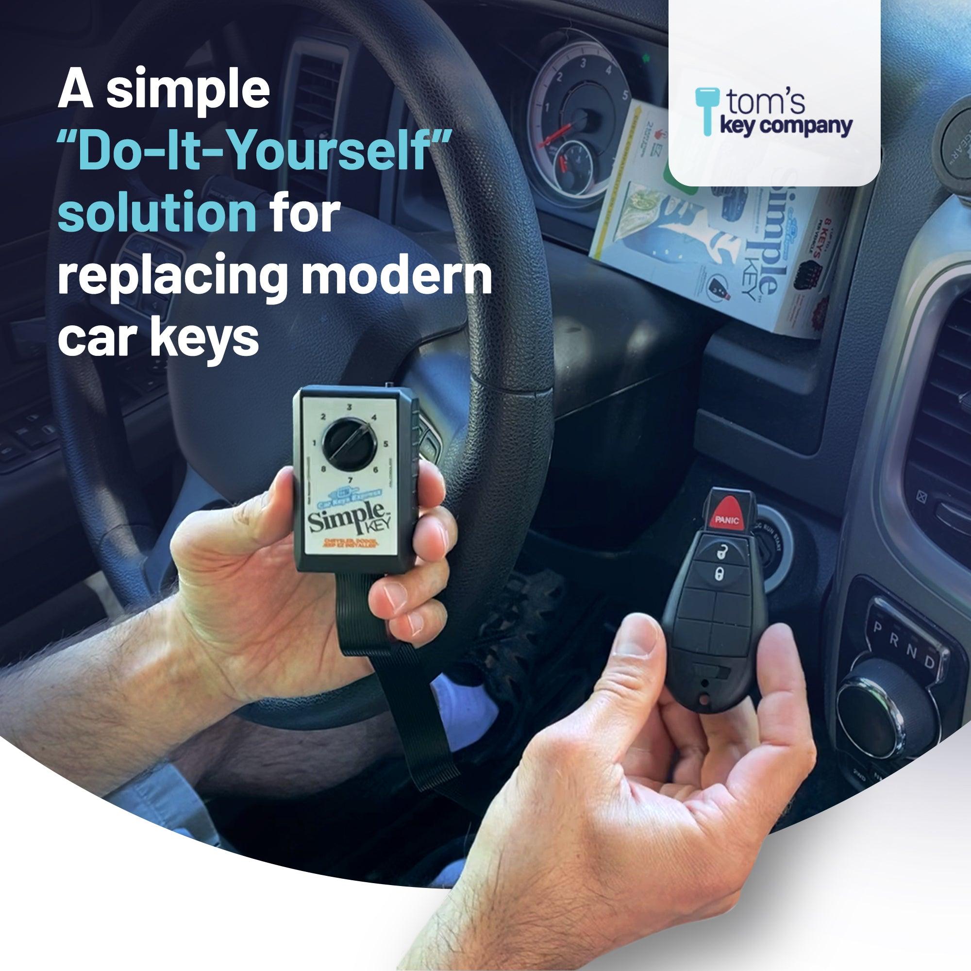 Chrysler, Dodge, Jeep and Volkswagen Simple Key Programmer for Smart Key Fob (CDFO-E3Z0SK-KIT) - Tom's Key Company