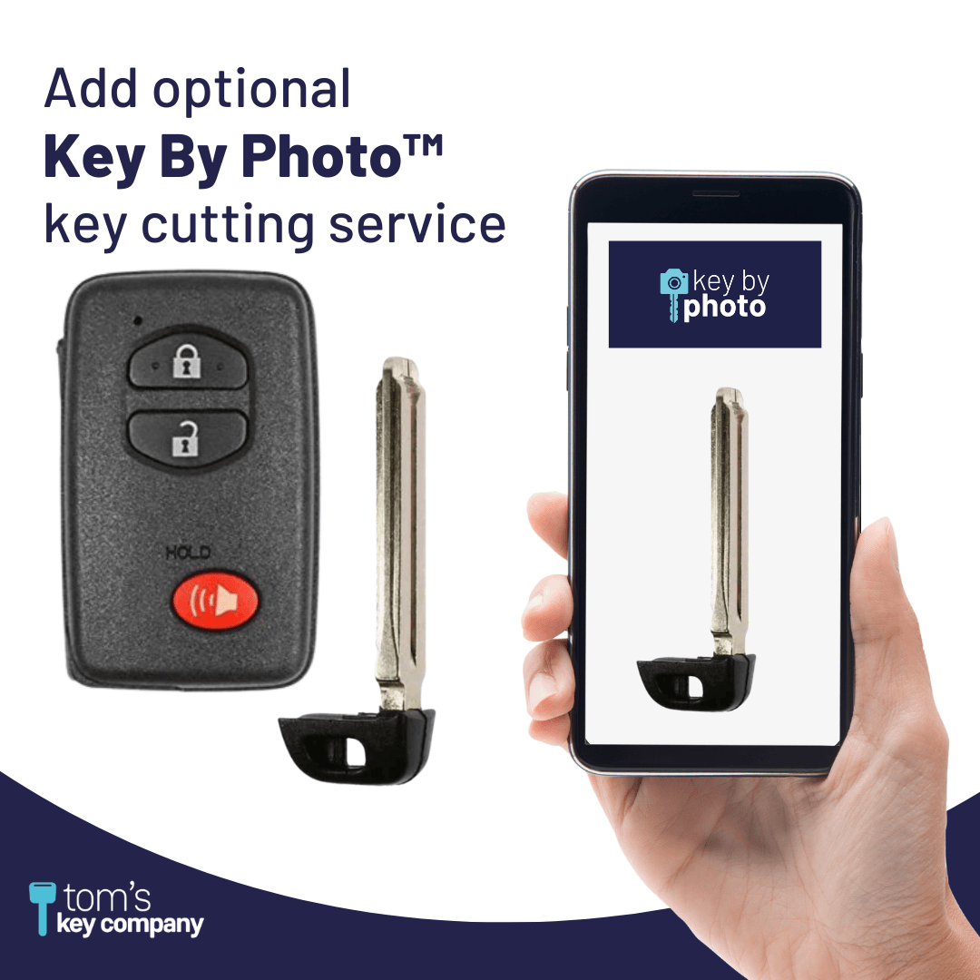 2010-2019 Toyota 4Runner / 3-Button Smart Key FOB (HYQ14ACX-3B-FOB-BLACK) - Tom's Key Company