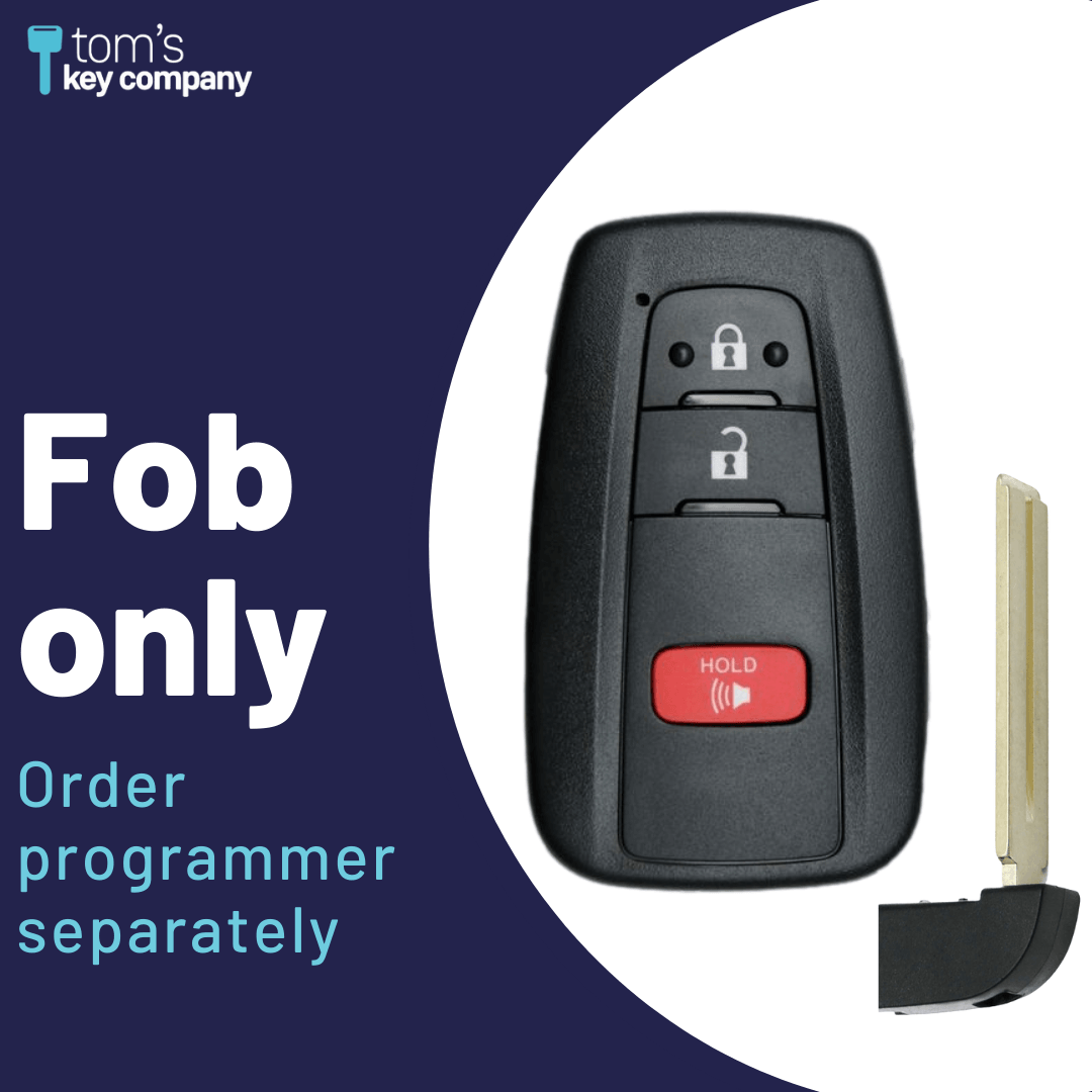 2016-2021 Toyota Prius 3-Button Smart Key FOB (HYQ14FBC-3B-PRIUS) - Tom's Key Company