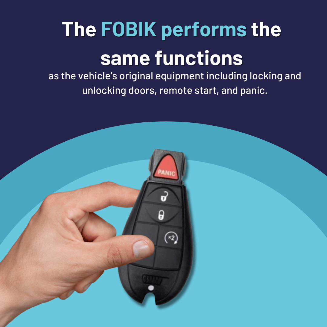 4 Button Chrysler Dodge Ram Smart Key Fob (IYZC01C-4B-RS-FOB) - Tom's Key Company