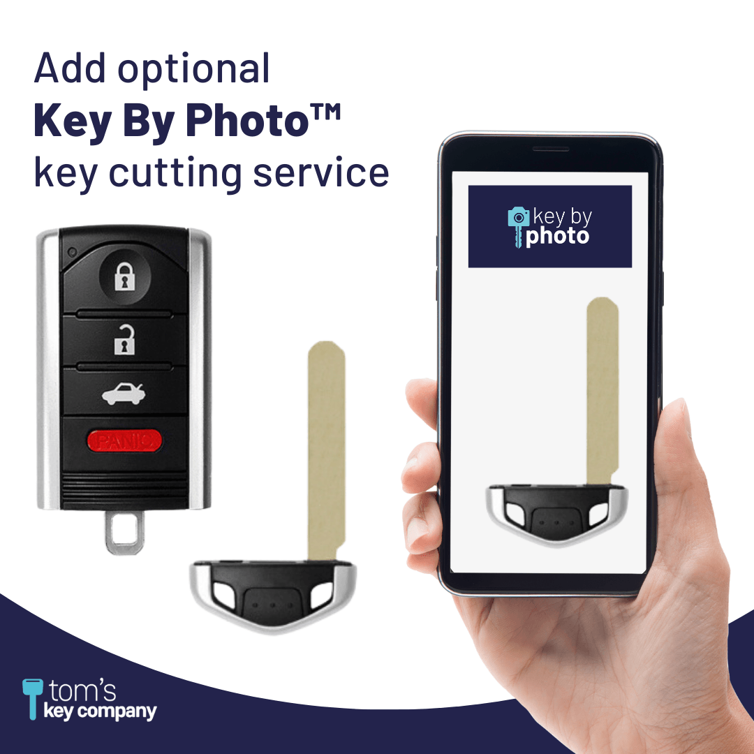 Brand New Aftermarket 4 Button Smart Key for Acura TL (ACUSK-4B-TR-M3N5WY8145)