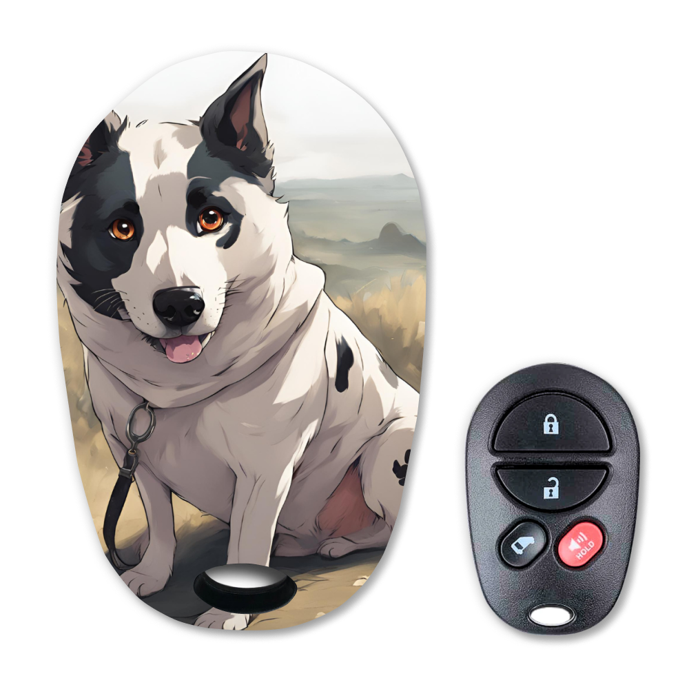 My Key, My Style: 4 Button Keyless Entry Remote Car Key FOB for Toyota Sienna Vans - Door (Shell Only)