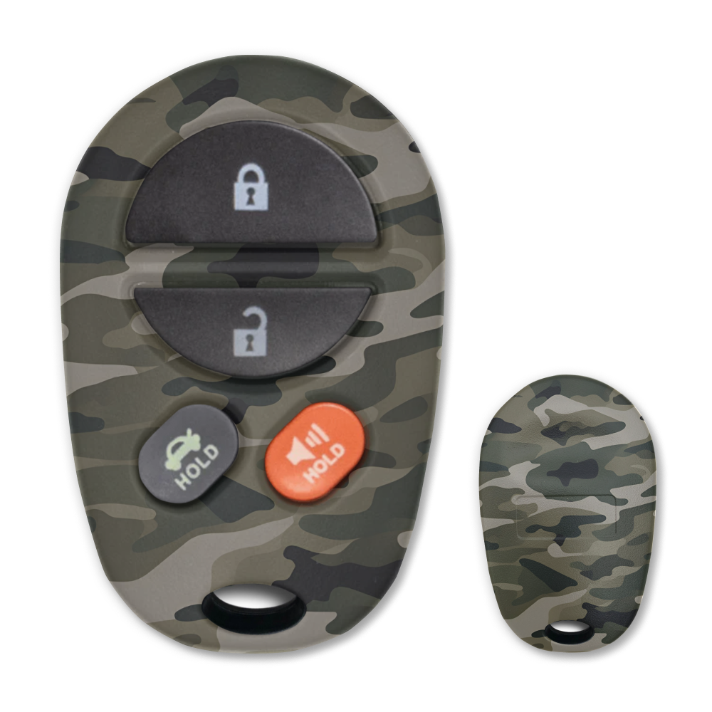 My Key, My Style: 4 Button Keyless Entry Remote Car Key FOB for Toyota Avalon and Solara - Trunk (Shell Only)