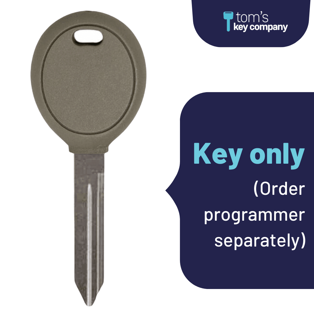 Brand New Aftermarket Transponder Key for Chrysler, Dodge, Jeep, & RAM Vehicles (CDJKEY-PH46)