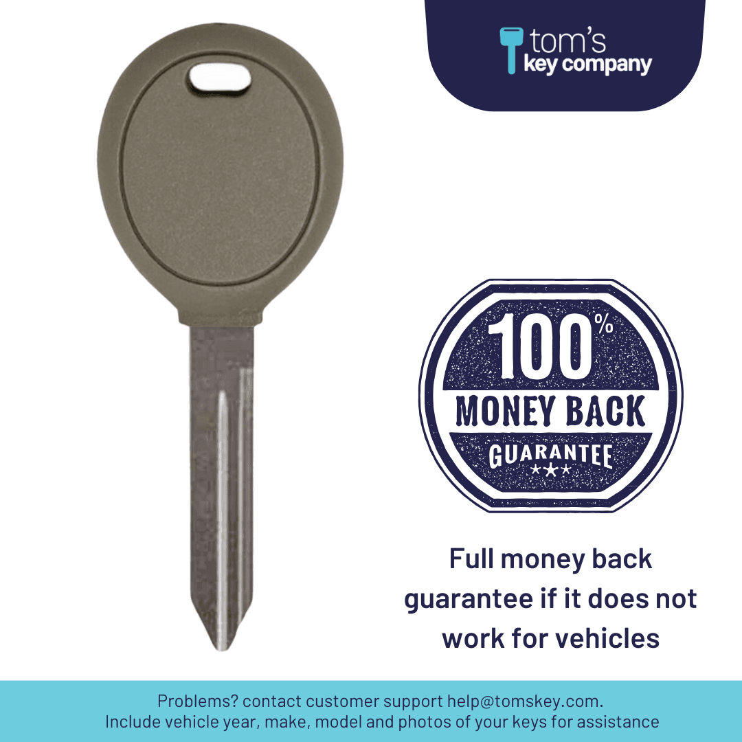 Brand New Aftermarket Transponder Key for Chrysler, Dodge, Jeep, & RAM Vehicles (CDJKEY-PH46)