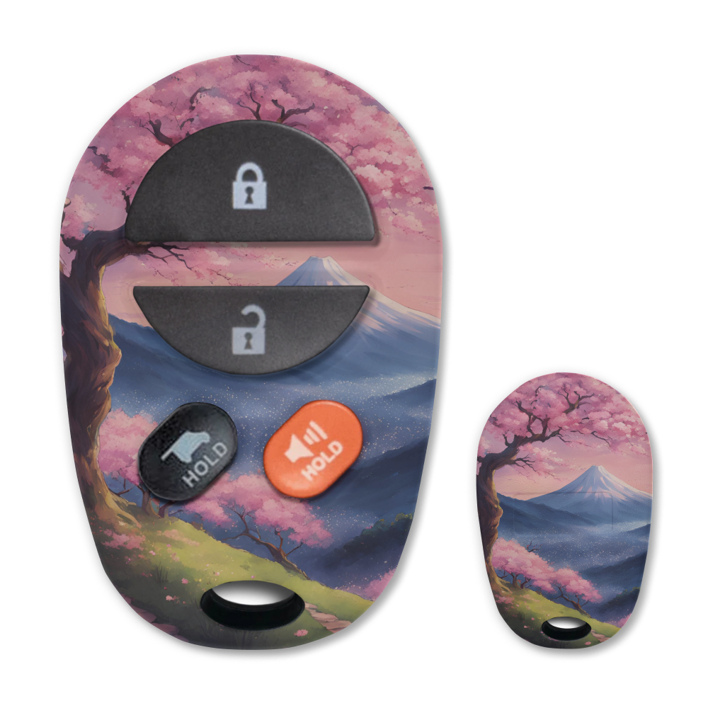 My Key, My Style: 4 Button Keyless Entry Remote Car Key FOB for Toyota Sequoia - Hatch (Shell Only)