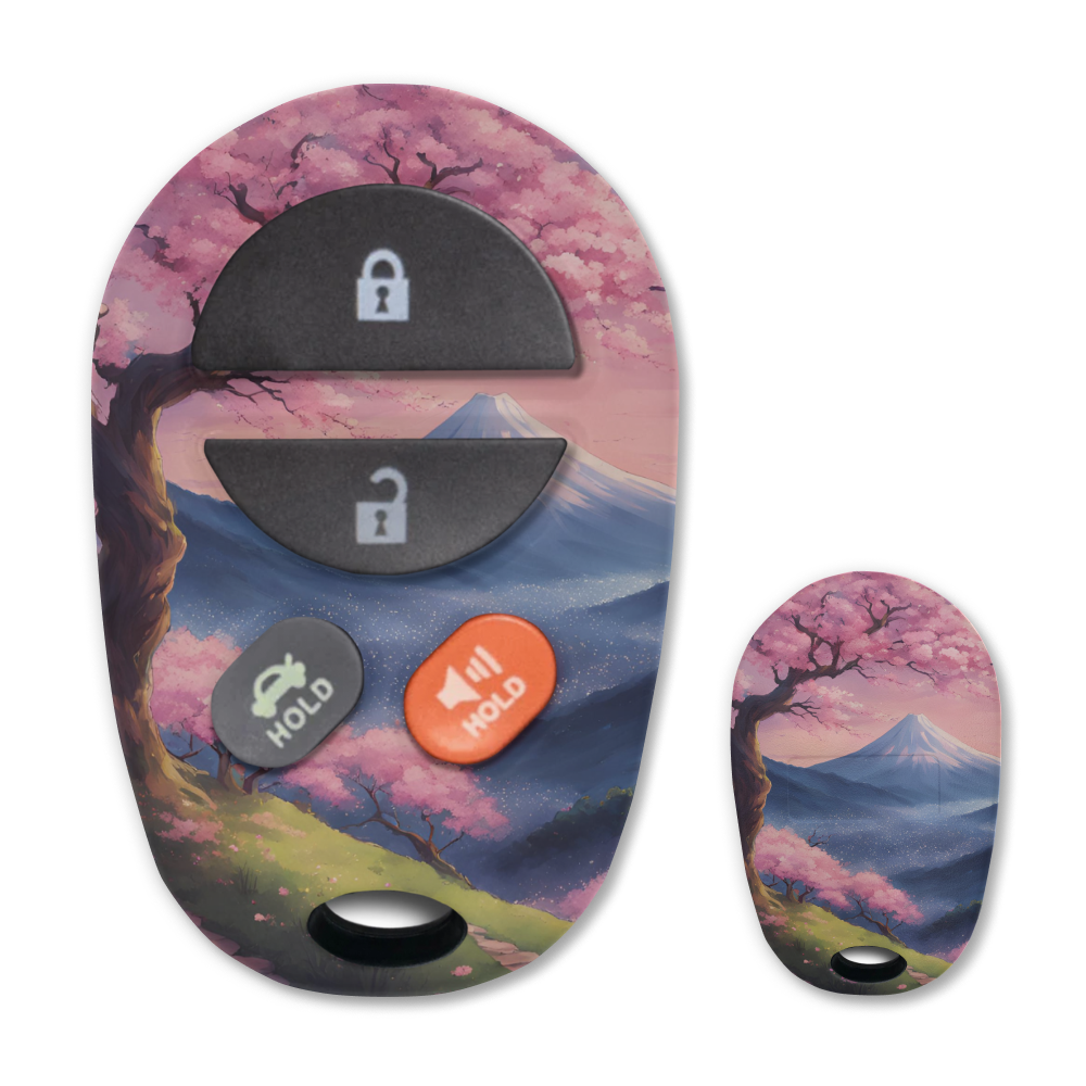 My Key, My Style: 4 Button Keyless Entry Remote Car Key FOB for Toyota Avalon and Solara - Trunk (Shell Only)