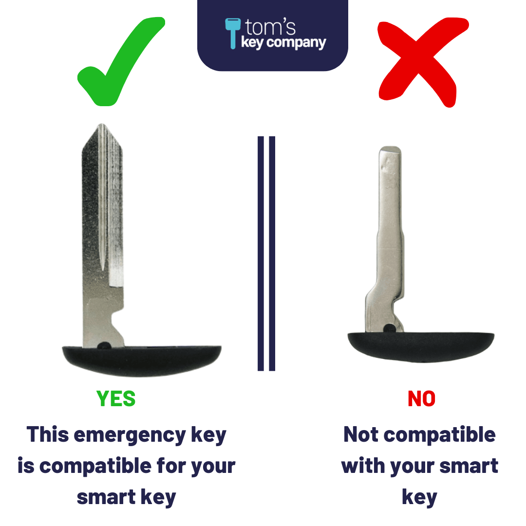 Ford 5-Button OEM Logo Smart Key with Remote Start and Trunk Release (FORPSK-5B-TRS-OEM-LOGO-PDL) - Tom's Key Company