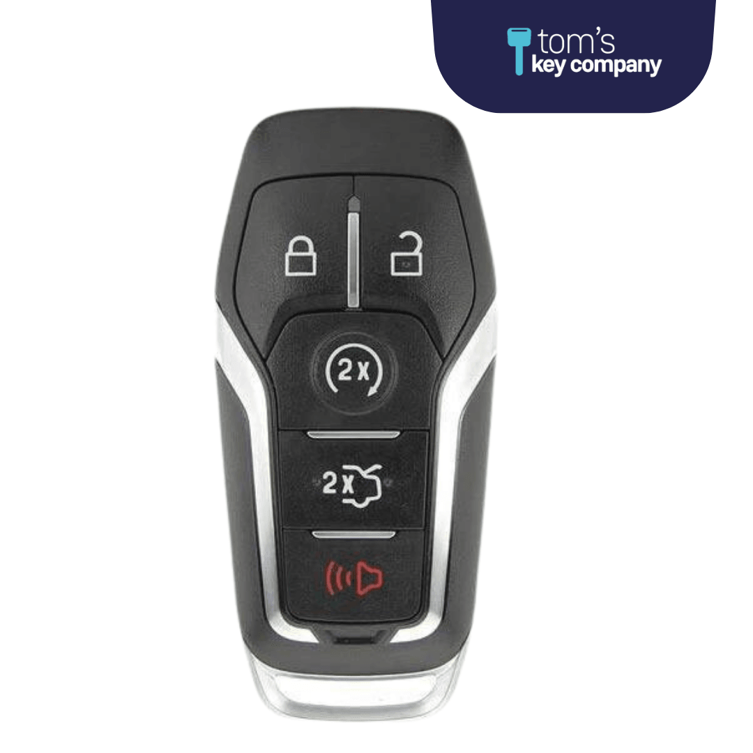 Ford Aftermarket 5-Button Smart Key with Remote Start and Trunk Release (FORSK-TRS-5B-FOB-TMB) - Tom's Key Company