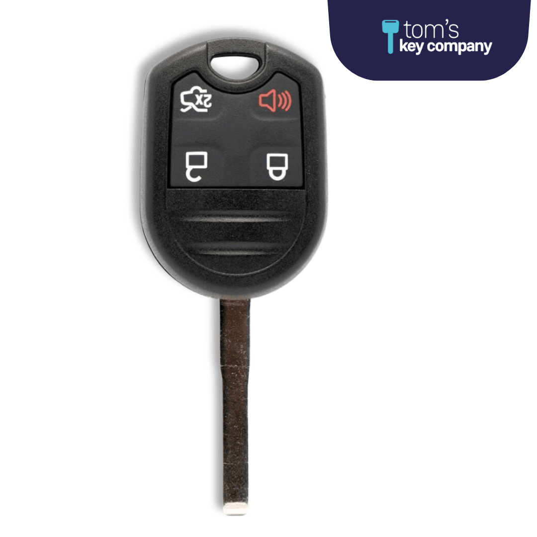Ford High Security Key and Keyless Entry Remote - 4 Button - Tom's Key Company