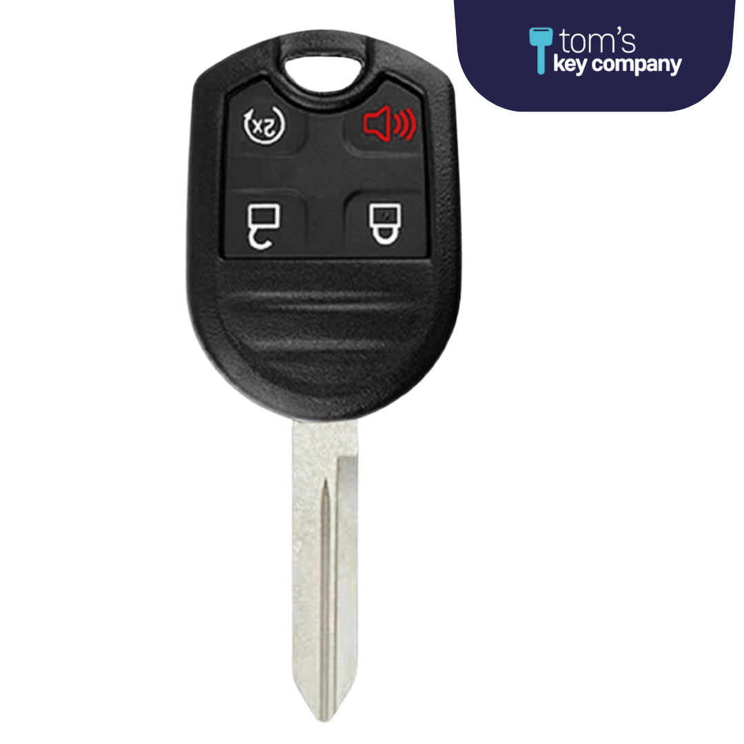 Ford Key and Keyless Entry Remote - 4 Button with Remote Start - Tom's Key Company