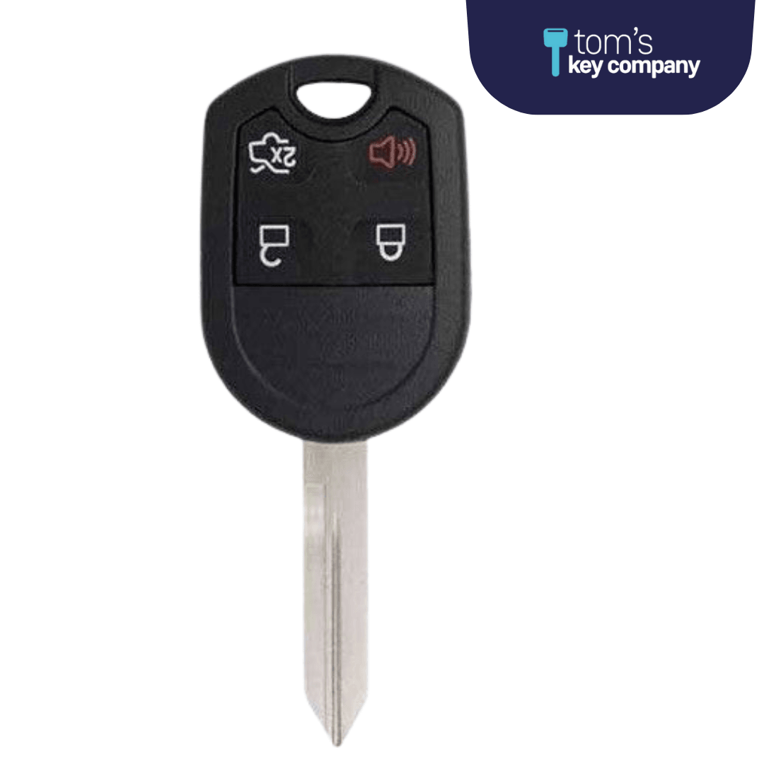 Ford Key and Keyless Entry Remote - 4 Button with Trunk (OUC6000022-4B-T) - Tom's Key Company