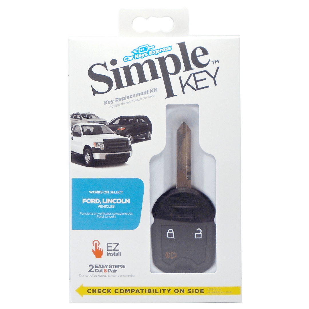 Simple Key Programming Kit - Ford & Lincoln Vehicles (FORRK3SK-KIT)