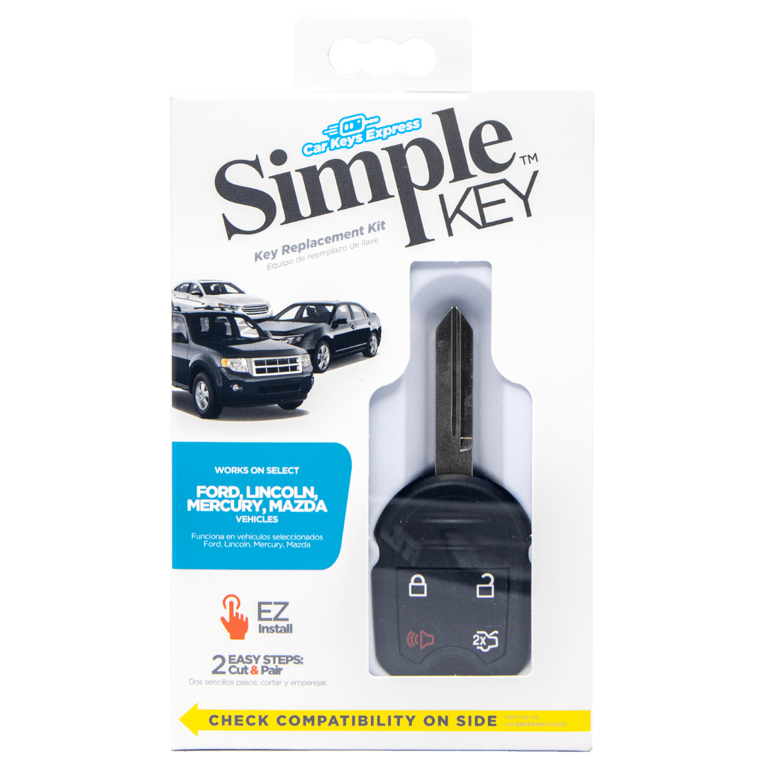 Simple Key Programming Kit - Ford, Lincoln, Mercury, Mazda Vehicles (FORRK4SK-TRUNK-KIT)
