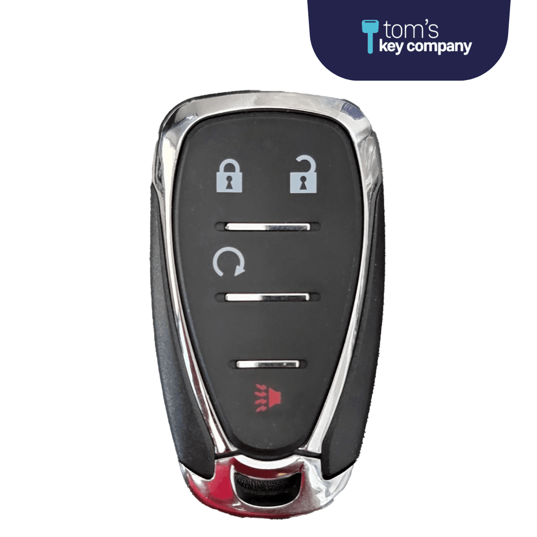 Brand New Aftermarket 4 Button (Remote Start) Smart Key for Select Buick, Cadillac, Chevrolet, and GMC (GMSK-910-RS-4B)