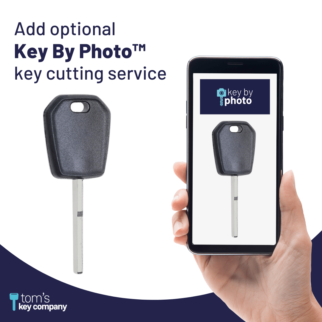 High Security Transponder Key for Select Ford Vehicles (FORKEY-128-HS) - Tom's Key Company