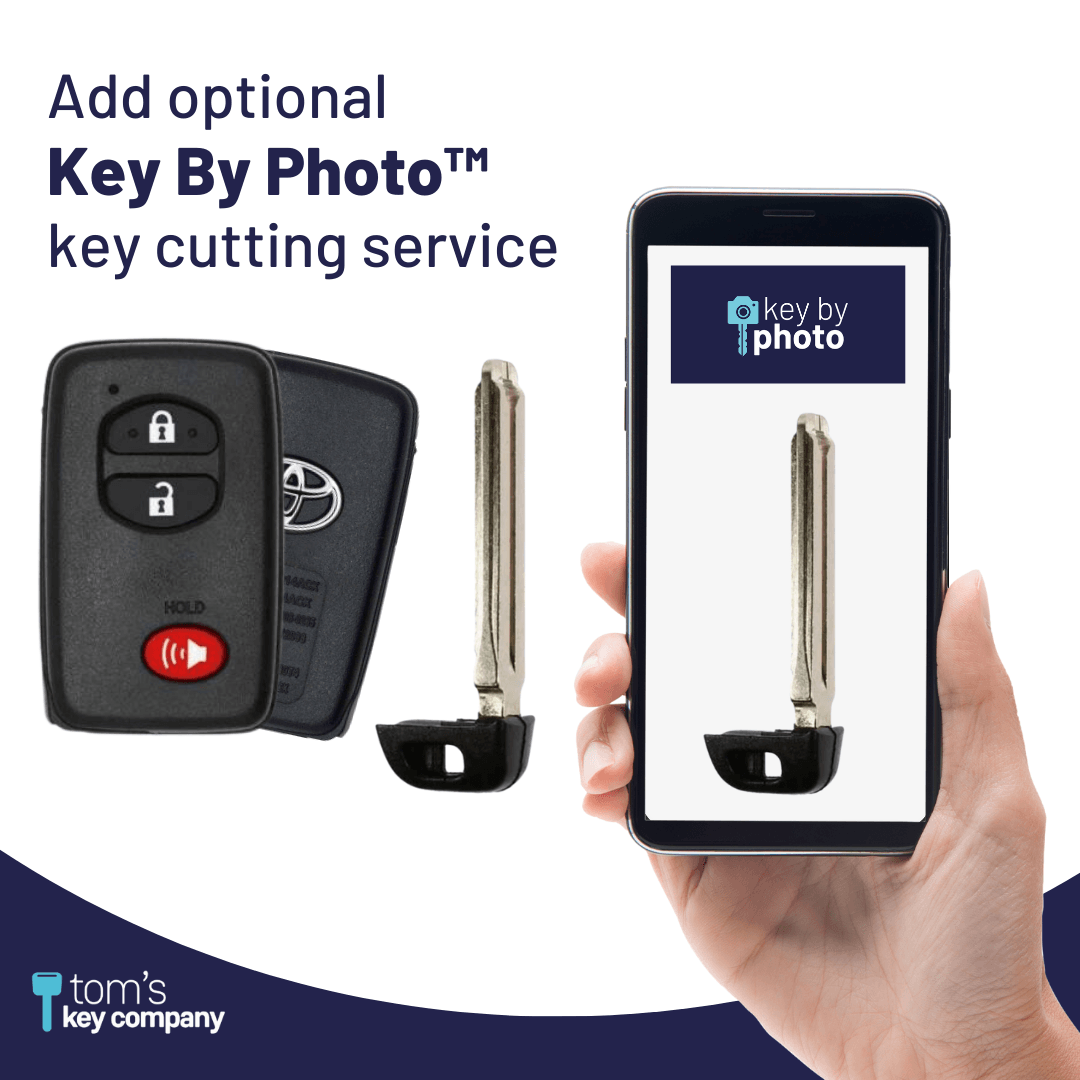 REFURBISHED OEM: 2010-2019 Toyota 4Runner / 3-Button Smart Key FOB (REFURBISHED OEM: HYQ14ACX-3B-FOB-BLACK)