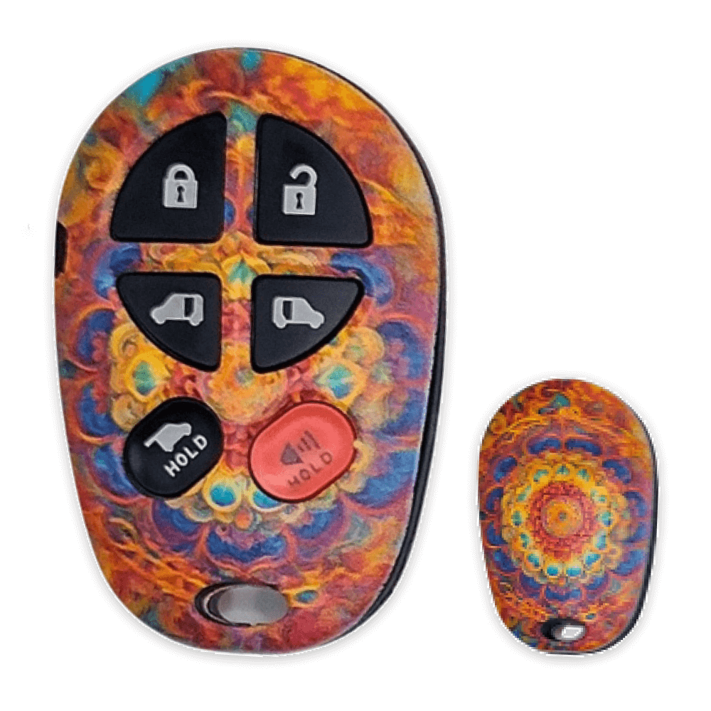 3 Button Keyless Entry Remote Car Key FOB for Select Toyota Vehicles (GQ43VT20T-3B)