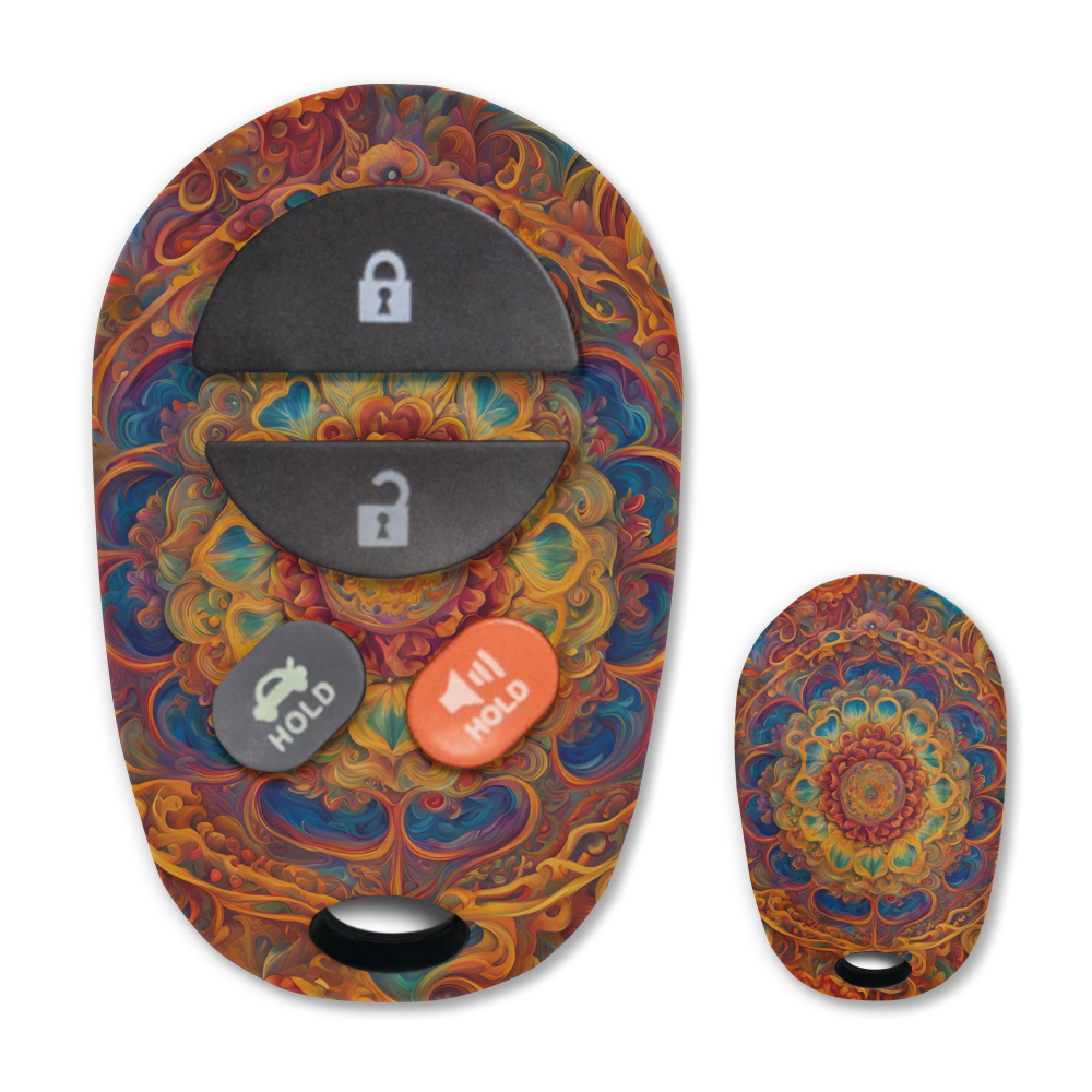 My Key, My Style: 4 Button Keyless Entry Remote Car Key FOB for Toyota Avalon and Solara - Trunk (Shell Only)