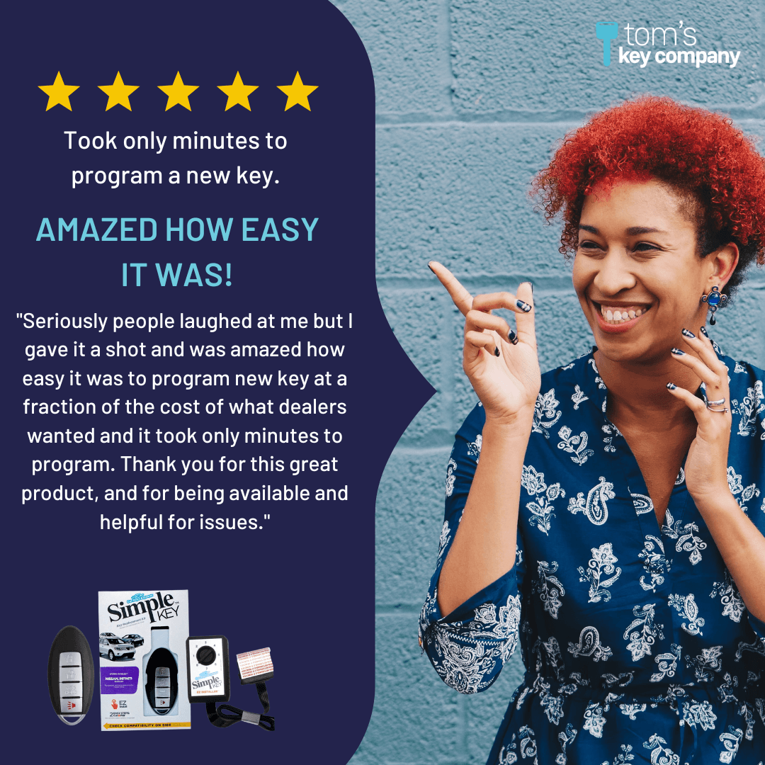 Nissan & INFINITI Simple Key Programmer for Smart Key Fob (NISSK4SK-KIT) - Tom's Key Company