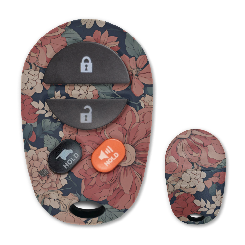 My Key, My Style: 4 Button Keyless Entry Remote Car Key FOB for Toyota Sequoia - Hatch (Shell Only)