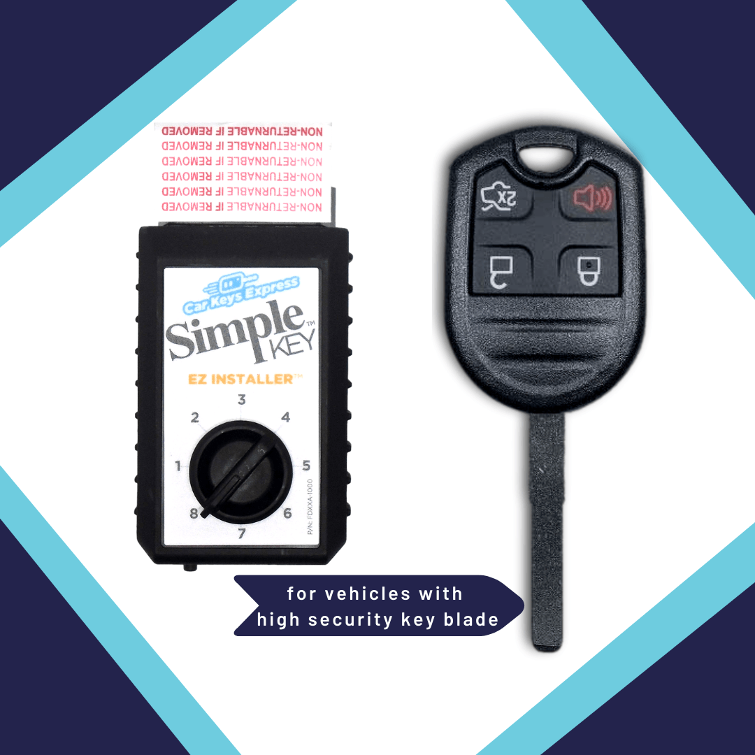 Simple Key Programming Kit - Ford (FORRK4HSSK-KIT) - Tom's Key Company