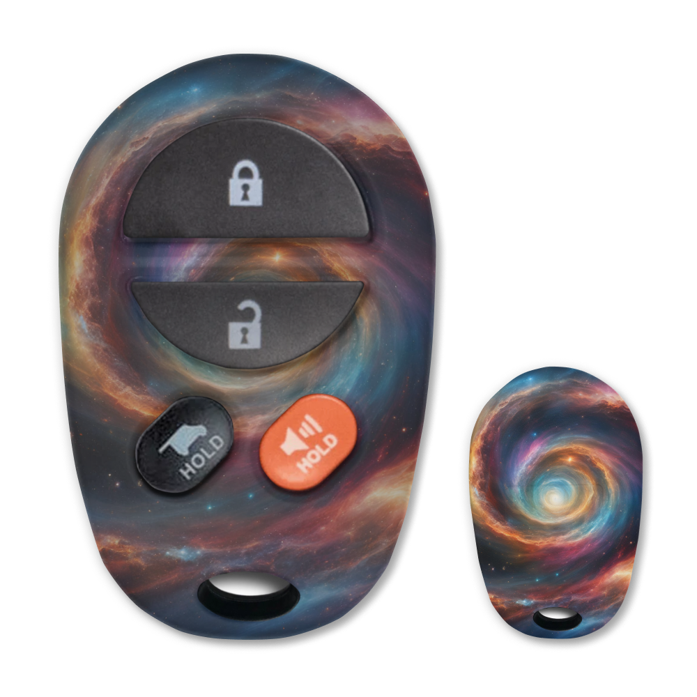 My Key, My Style: 4 Button Keyless Entry Remote Car Key FOB for Toyota Sequoia - Hatch (Shell Only)