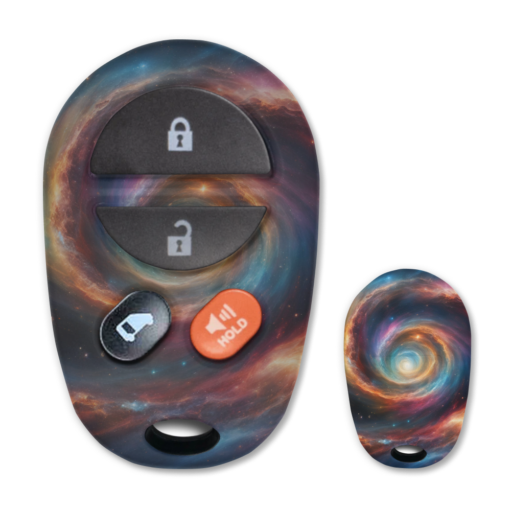 My Key, My Style: 4 Button Keyless Entry Remote Car Key FOB for Toyota Sienna Vans - Door (Shell Only)