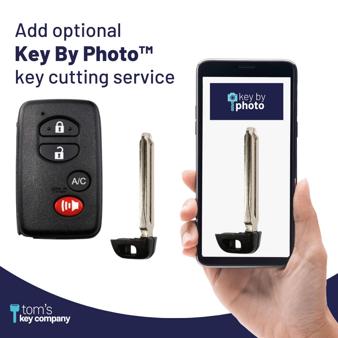 Toyota Prius 2010-2011 4-Button Smart Key FOB (HYQ14AAB-4B/AC-E-3370-FOB) - Tom's Key Company