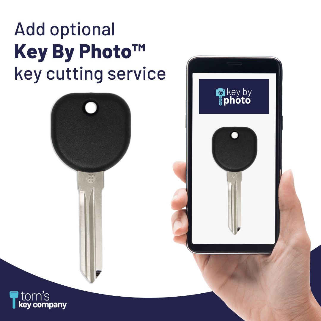 Transponder Key for Select Buick, Cadillac, Chevrolet, GMC, Pontiac, Saturn, & Suzuki Vehicles (GMKEY-B111) - Tom's Key Company
