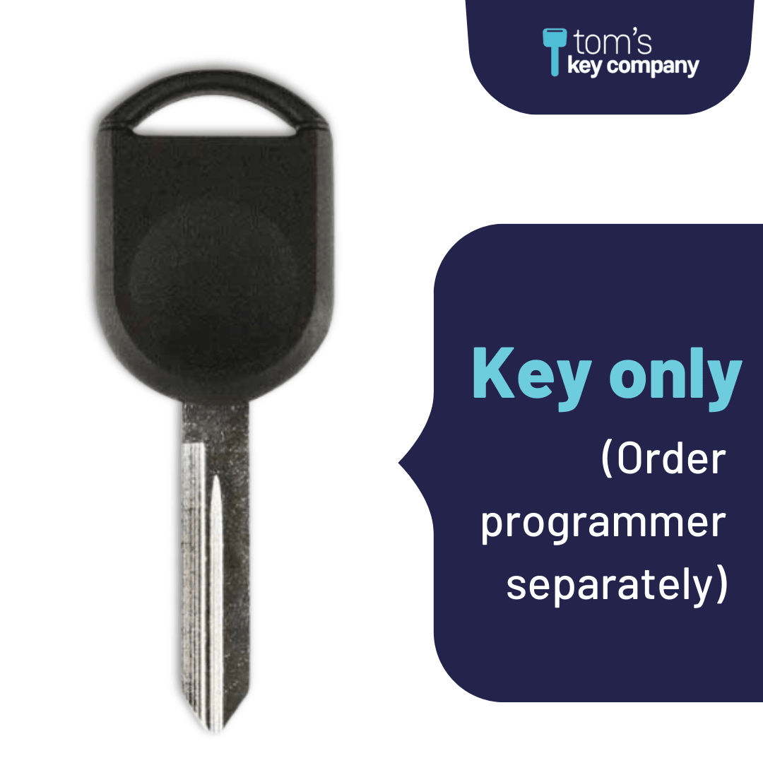 Transponder Key for Select Ford & Lincoln Vehicles (FORKEY-4D63) - Tom's Key Company