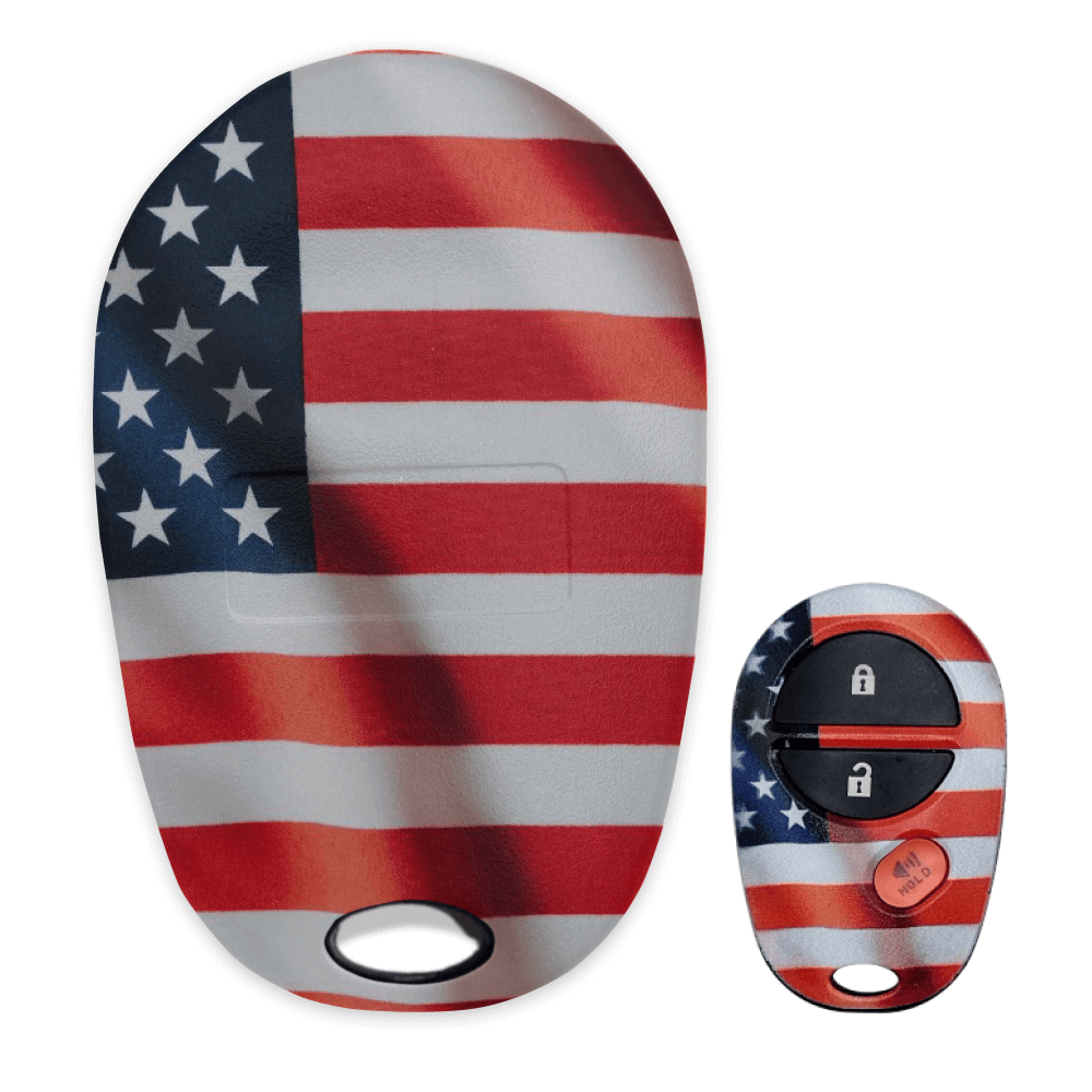 My Key, My Style: 3 Button Keyless Entry Remote Car Key FOB for Select Toyota Vehicles (Shell Only)